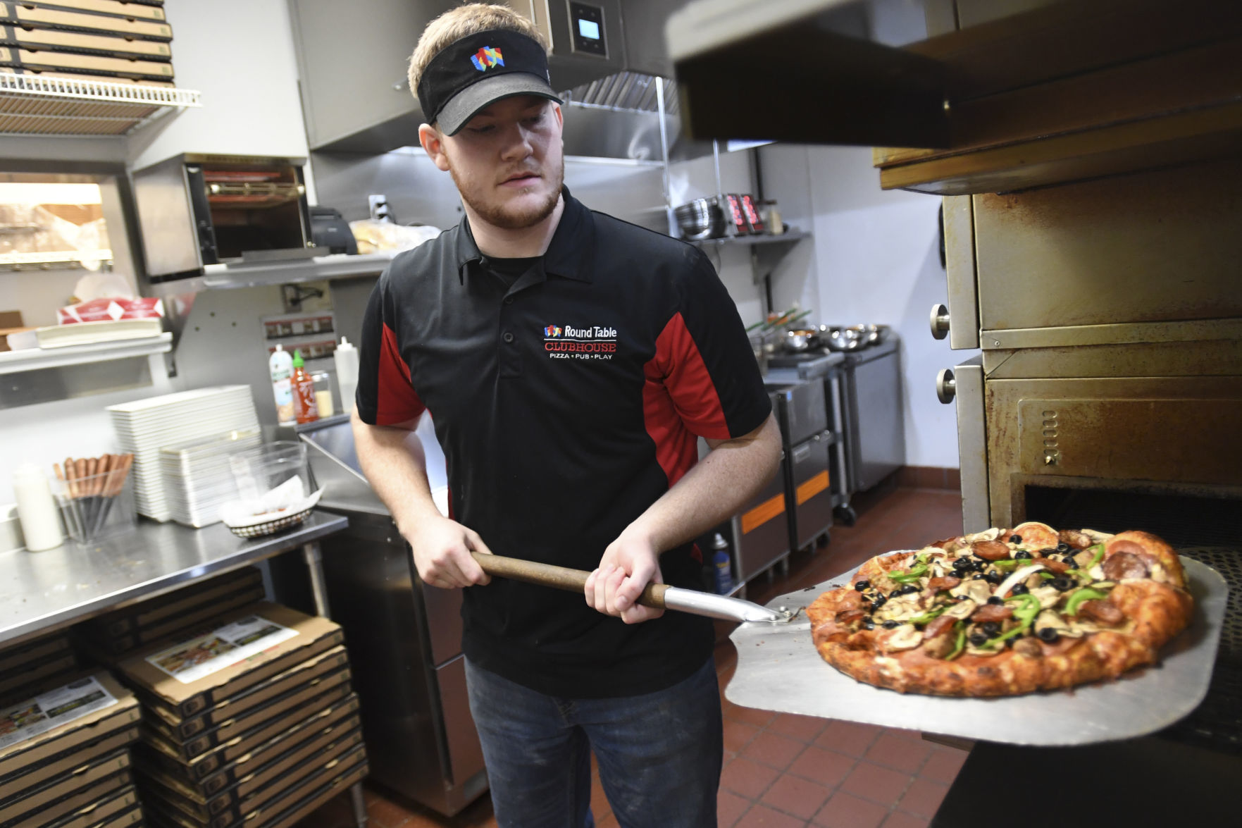 BC rest Round Table Pizza Clubhouse